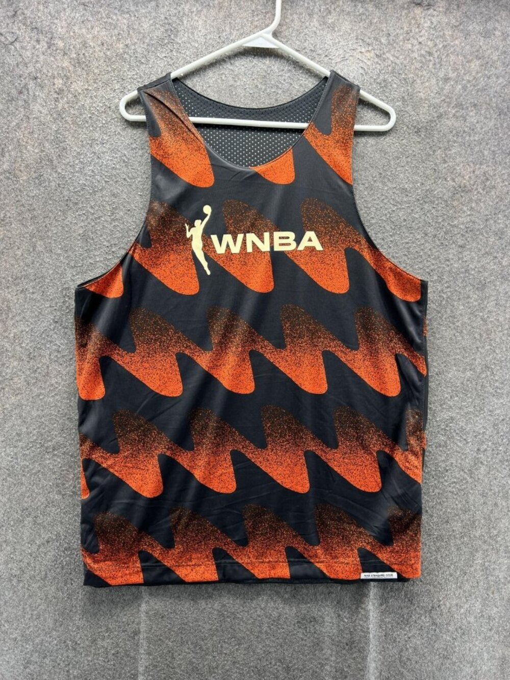 WNBA Jersey Womens Medium Black WNBA Basketball Nike Reversible Tank Practice